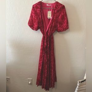 Mango wrap around dress